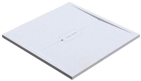 Душевой поддон IVA TSS90W искуственный камень, белый (900 х 900 х 35) - артикул K0000235059