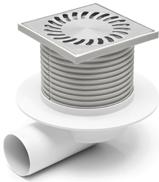 Трап точечный для пола, боковой слив MCH L425L - артикул K0000262100