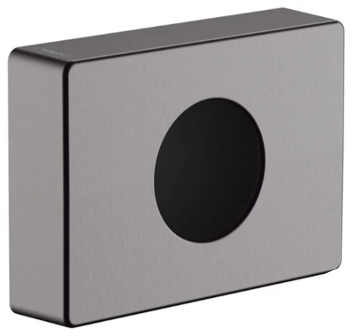 Держатель гигиенических пакетов, шлифованный черный хром Hansgrohe AddStoris 41773340 - артикул K0000263001