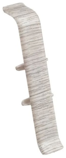 Соединитель для плинтуса 70мм Деконика 253 Ясень серый - артикул K0000201544