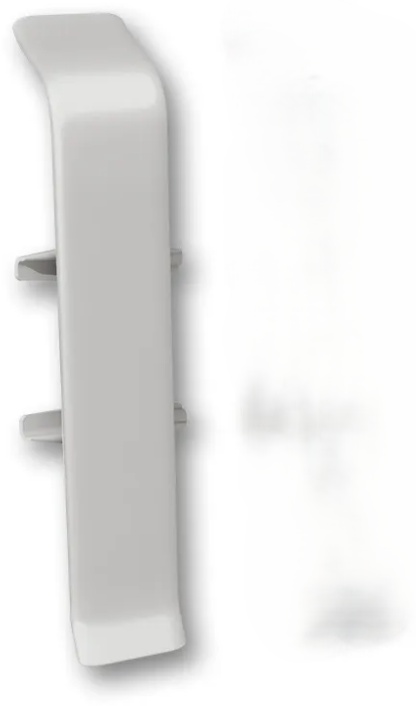 Соединитель для плинтуса 70мм "Деконика", 002 Светло-серый - артикул K0000206778