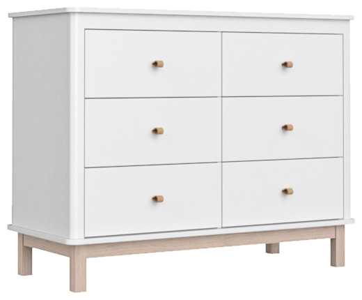 Комод Classic 6 ящиков (белый) - артикул K0000317526