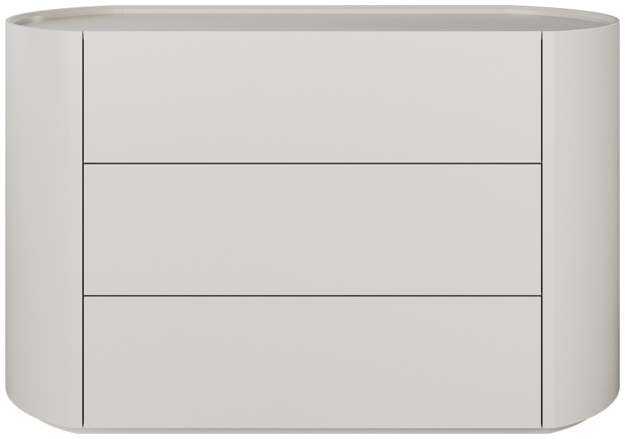 Комод Lagom 3 ящика ширина 120 см (дымка) - артикул K0000317590