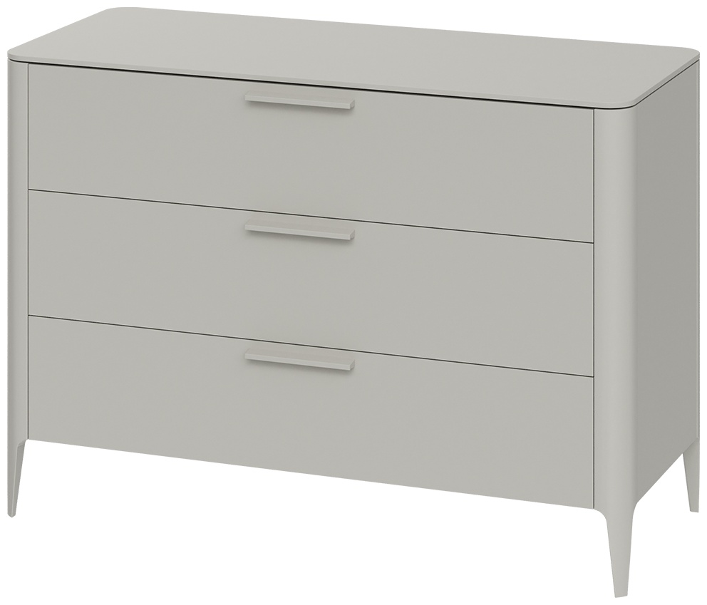 Комод Type 3 ящика ширина 120 см (серо-бежевый) - артикул K0000317552