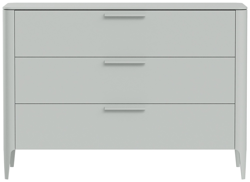 Комод Type 3 ящика ширина 120 см (светло-серый) - артикул K0000317573