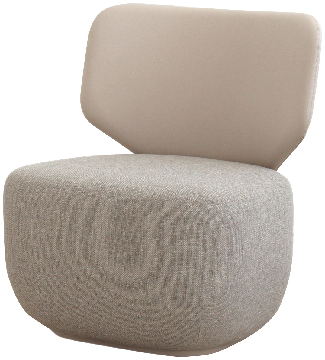 Кресло Ellipse E5.2 (бежевый, экокожа, рогожка) - артикул K0000318038