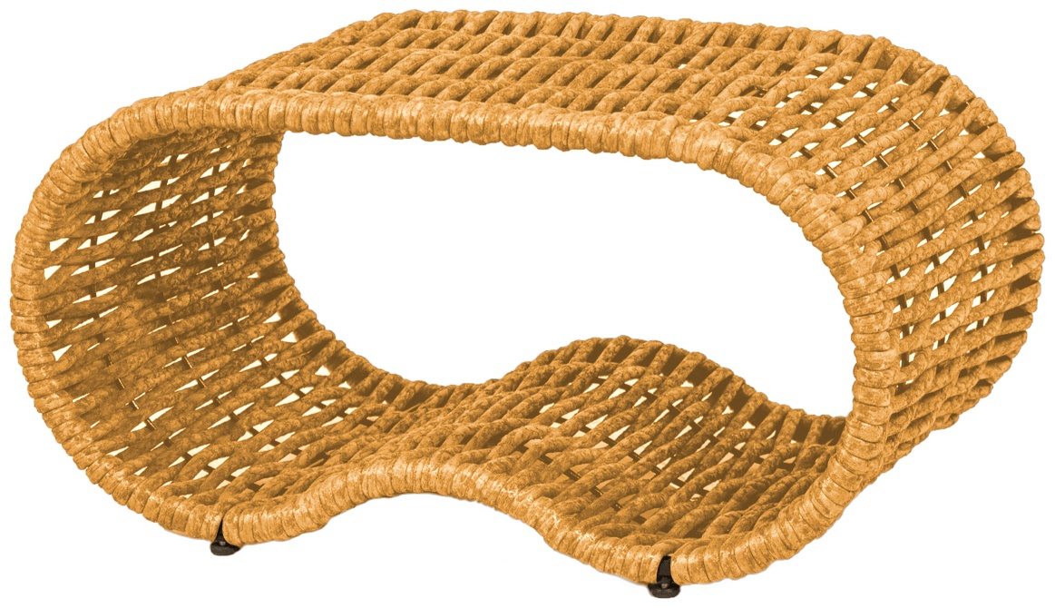 Стол-пуф DeckWOOD Wave pool (песочный) - артикул K0000319016