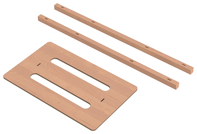 Удлинение для кроватки Ellipsebed до 165 см (натуральный) - артикул K0000318015