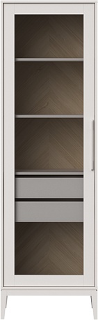 Витрина Fjord 2 ящика L (белый) - артикул K0000318068