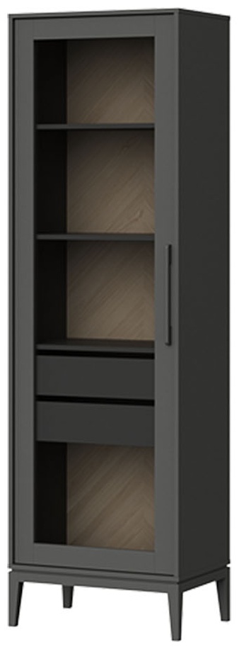 Витрина Fjord 2 ящика L (темно-серый) - артикул K0000318070