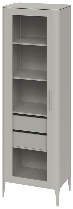 Витрина Type стеклянная высота 200 см L (серо-бежевый) - артикул K0000318071