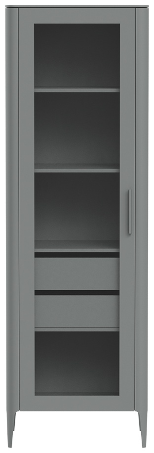 Витрина Type стеклянная высота 200 см L (серый) - артикул K0000318076