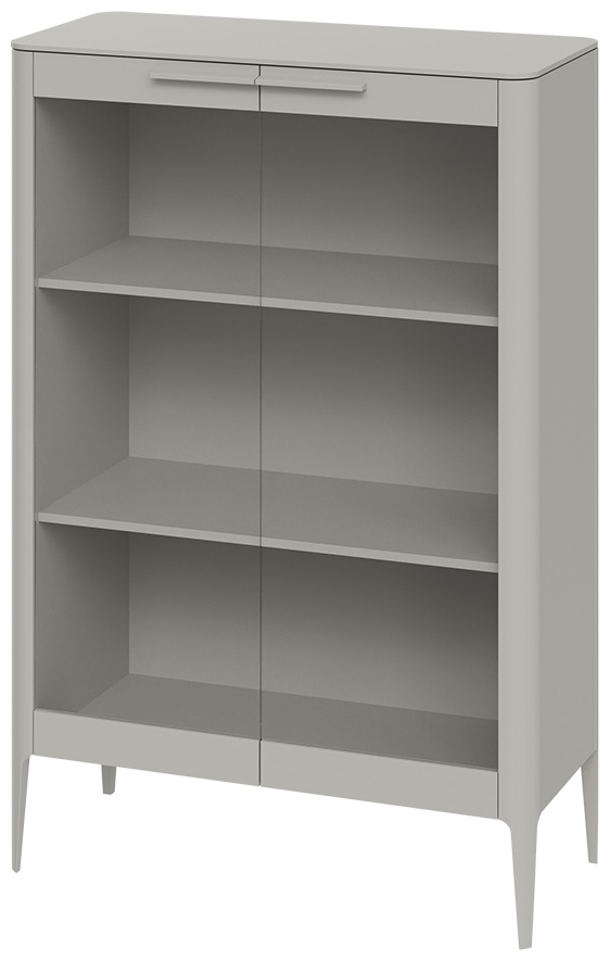 Витрина Type стеклянная высота 150 см (серо-бежевый) - артикул K0000318078