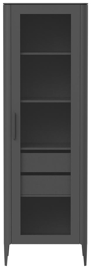 Витрина Type стеклянная высота 200 см R (темно-серый) - артикул K0000318087