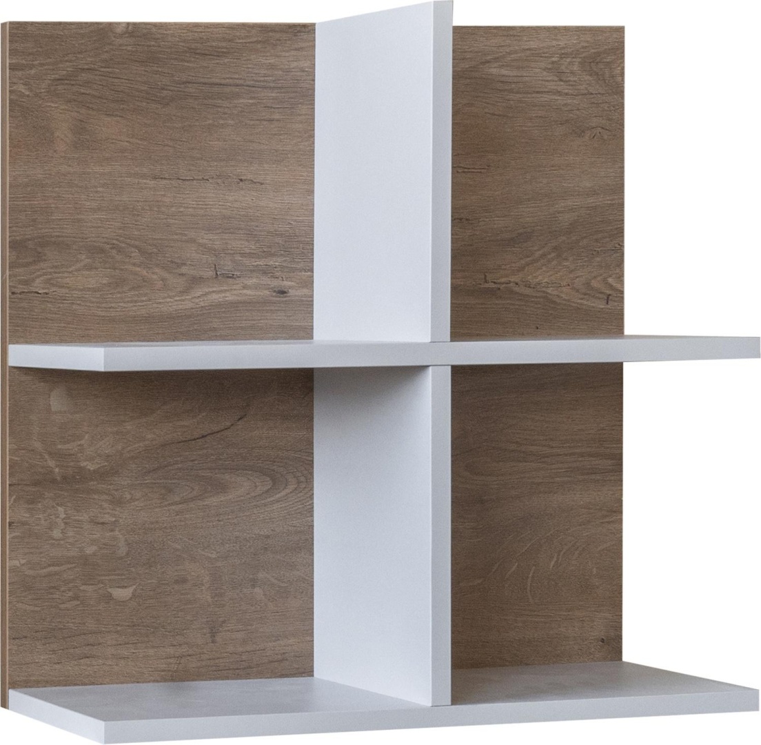 Ариста ГК Полка П3.593.0.06 Цвет: Дуб канзас+персиковый жемчуг Фабрика: Пинскдрев - артикул K0000318903