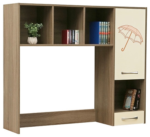 Бритиш СГ Полка П3.551.2.18 (П551.18)Цвет: Дуб трюфельный+крем Фабрика:Пинскдрев - артикул K0000318906