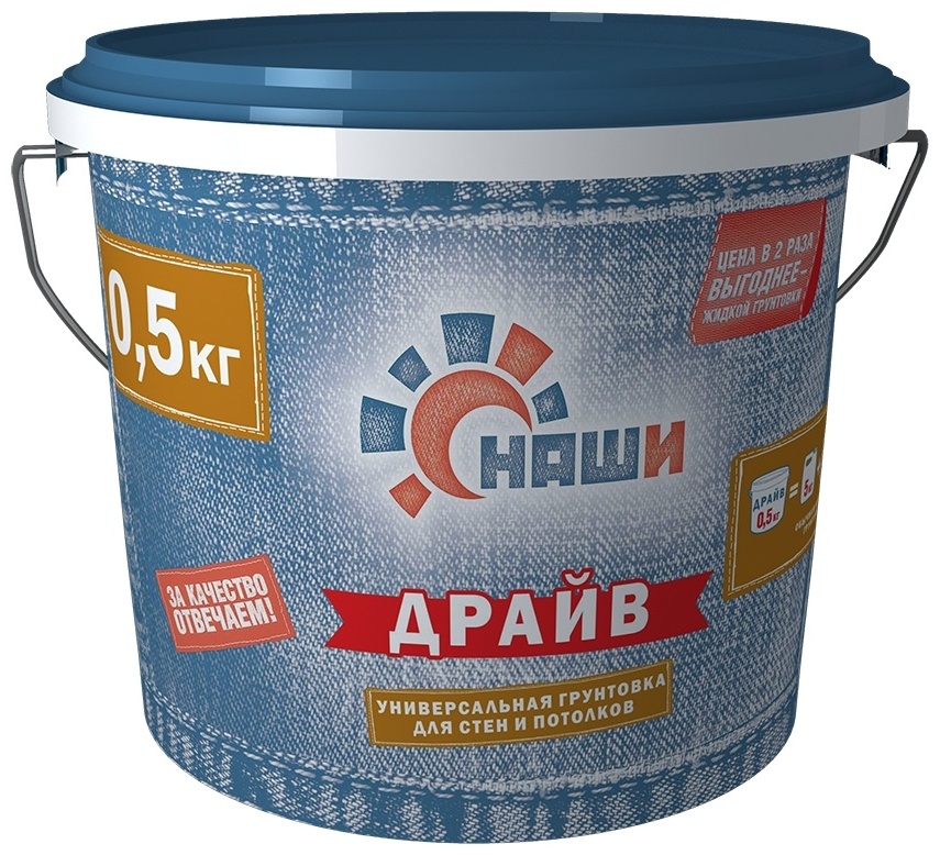 Грунтовка Наши  «ДРАЙВ» сухая 1 кг. - артикул K0000235768