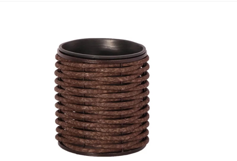 Вазон плетеный DeckWOOD 420*440мм/20л (корич) - артикул K0000318967