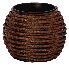 БОЧОНОК Вазон плетеный DeckWOOD 420*540мм/20л (Коричневый) - артикул K0000318968