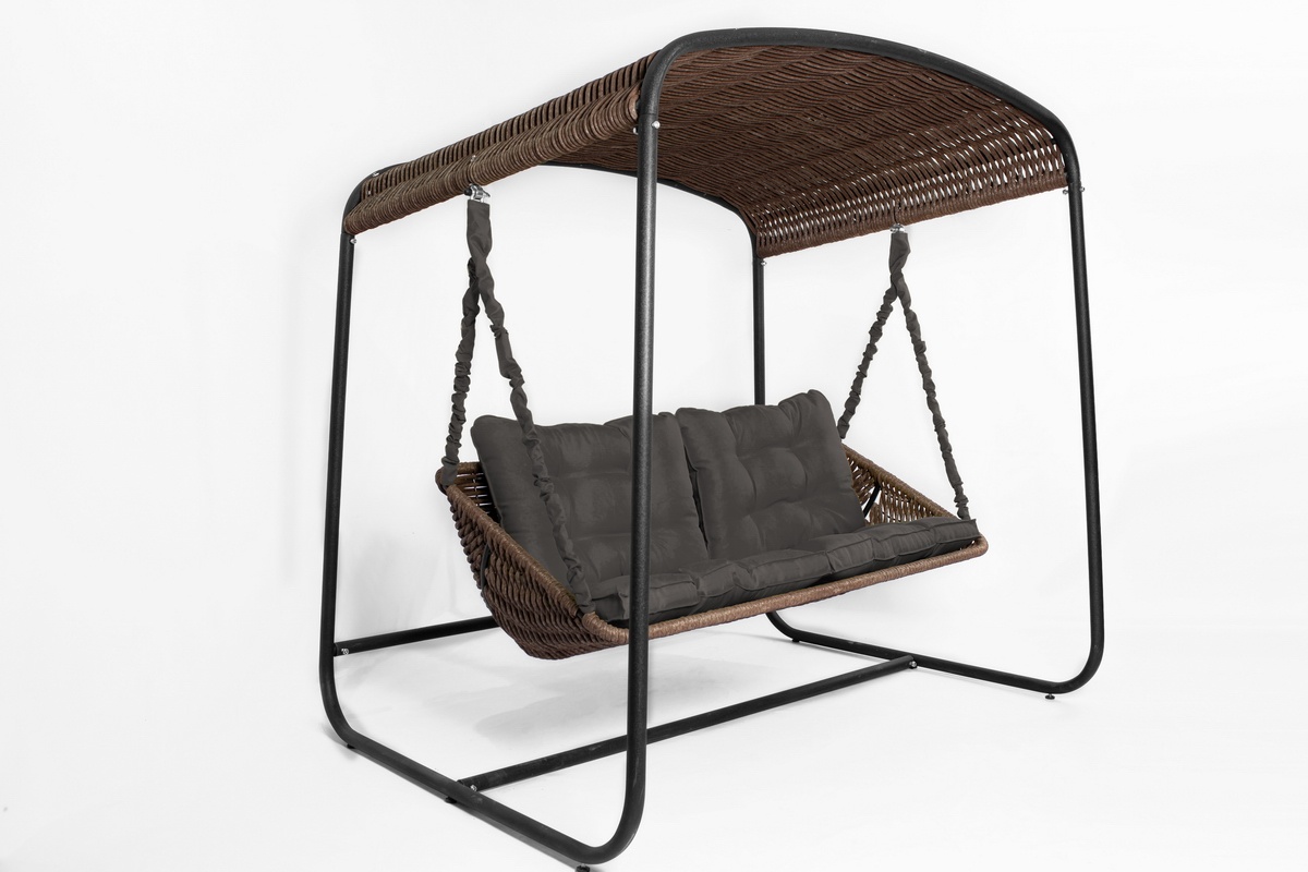 Диван подвесной со стойкой DeckWOOD Sky bed (Коричневый)(без подушки) - артикул K0000319009