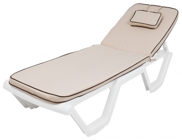 Матрац 710*570/1130*570мм с вертикальной подушкой (бежевый) Premium, - артикул K0000319082