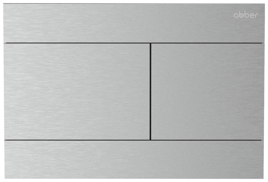 Кнопка смыва ABBER AC0127MCH матовый хром - артикул K0000319884