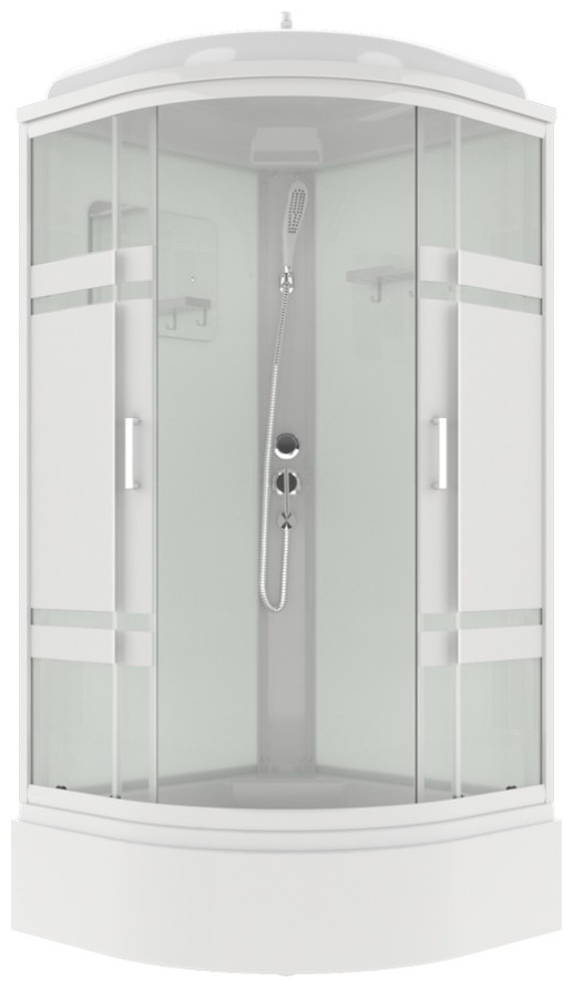 ДК "Лайн" 90*90*218 В (7 мест+сифон D50) - артикул K0000328575