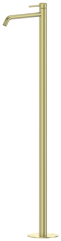Смеситель ABBER Wasser Kreis 316 AF8140BG напольный для раковины, брашированное светлое золото - артикул K0000319844