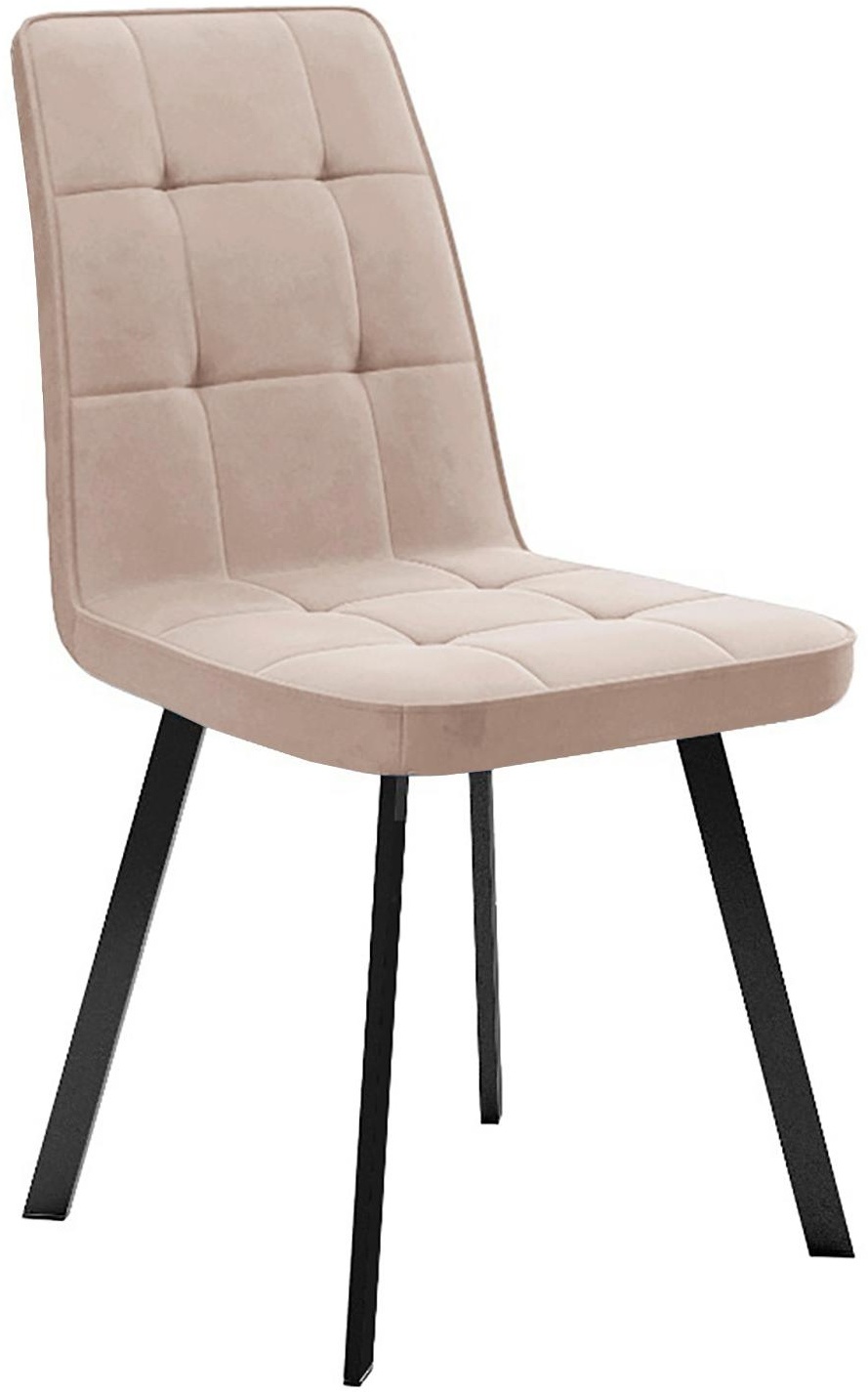 Стул DikLine 207 B03 BEIGE, ножки черные - артикул K0000325215