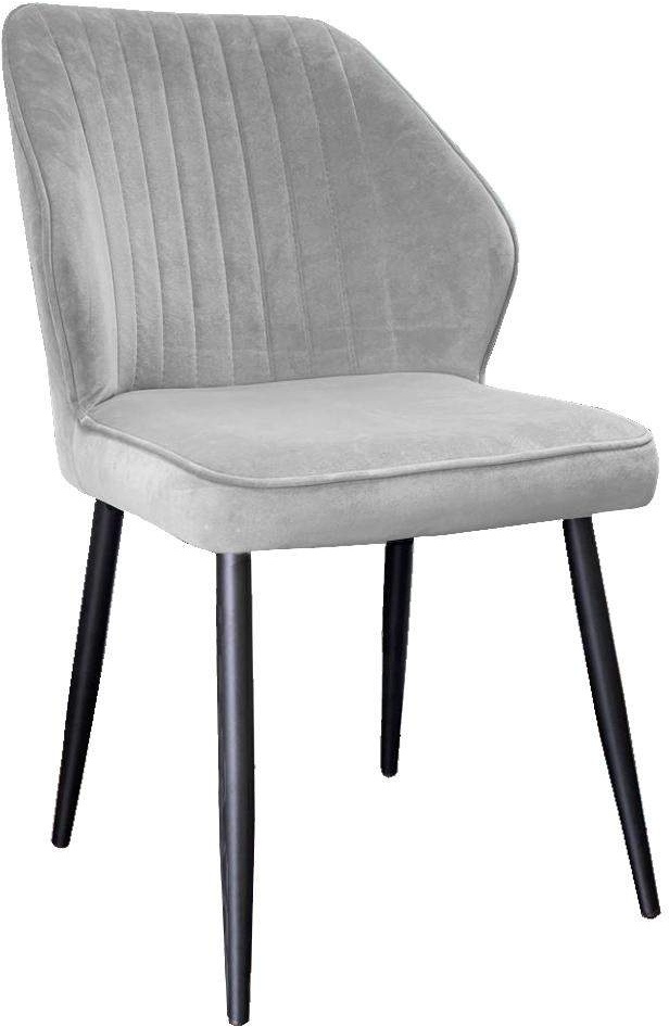 Стул DikLine 222M B22 GREY, ножки черные - артикул K0000325220