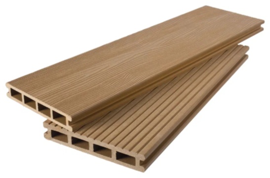 Террасная доска  AIWOOD 140*22*4000  Орех  брашинг 3D-3D двусторонняя м.п - артикул K0000319327