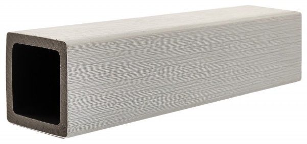 Комплект Балясина (38*38*2900 мм) 3D, CO-EXTRUSION, PG,NUSADUA,ДПК, толщина ПВХ - 1,0 мм, цвет: white, - 1 шт - артикул K0000340355