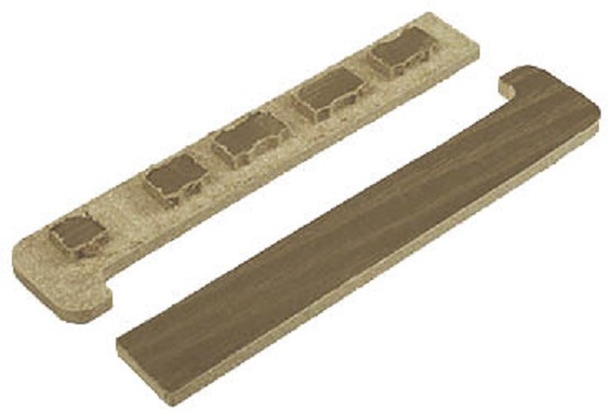 2шт  Заглушки  для полуступени Talverwood орех - артикул K0000319270