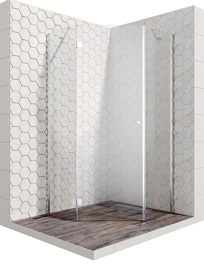 Душ. ограждение Ambassador Diamond 12011112L (1000x1000x2000), 1 место - артикул K0000105253