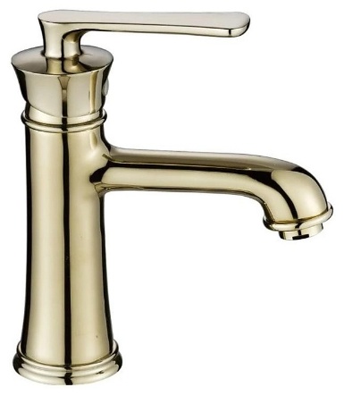 Смеситель для раковины HAIBA HB10181-5 золото - артикул K0000186461