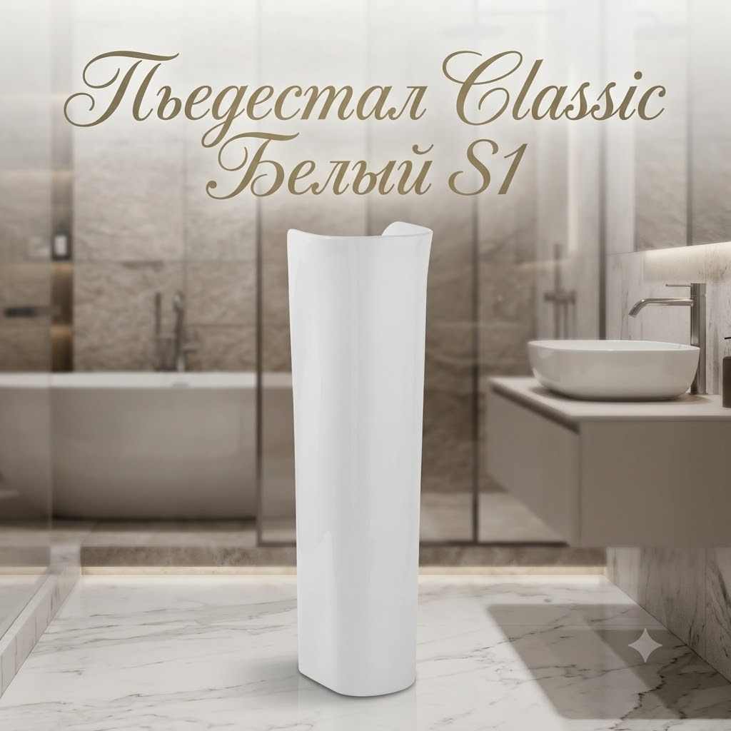 Пьедестал Classic Белый S1 - артикул K0000343368