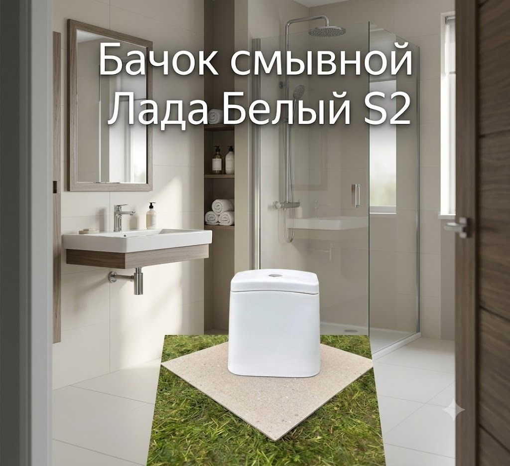 Бачок смывной Лада Белый S2 - артикул K0000342920