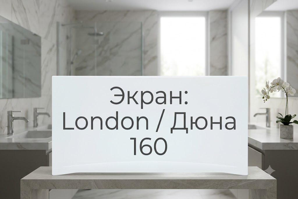 Экран к ванне London/Дюна 160 - артикул K0000082708
