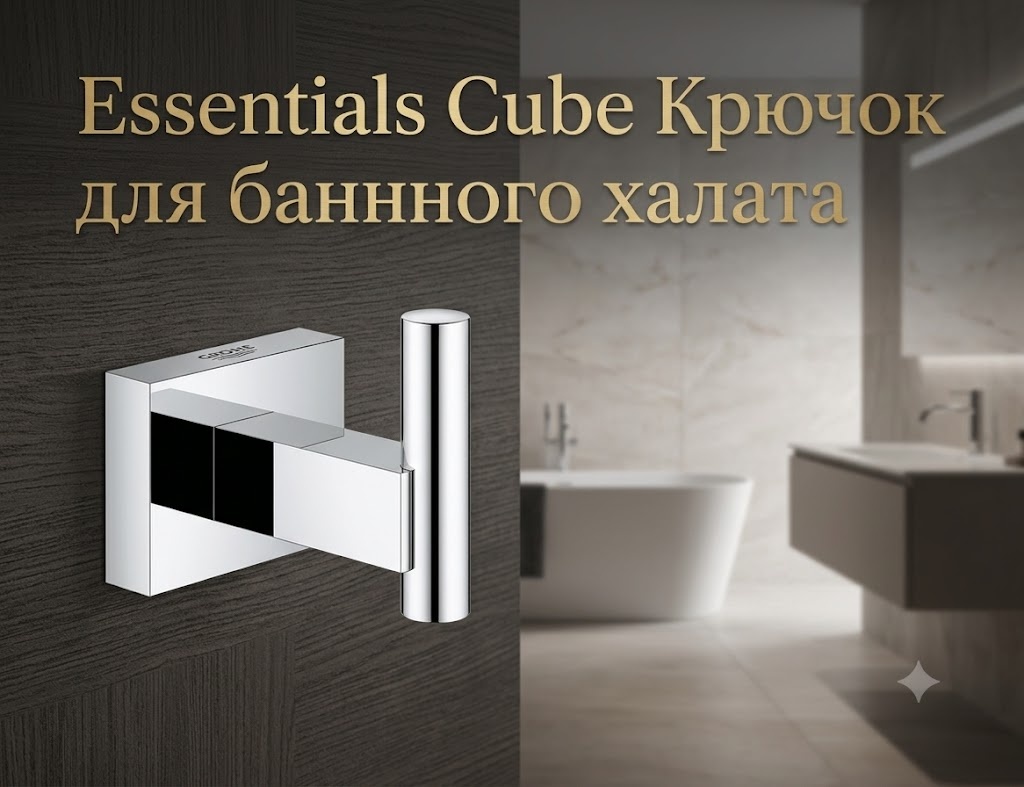 Essentials Cube Крючок для банного халата - артикул K0000343510