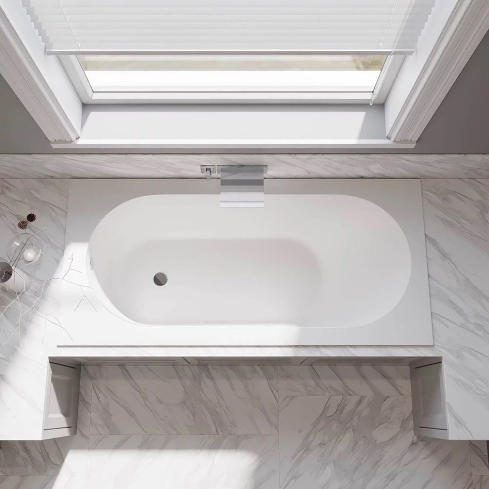Ванна Veconi STAMPO 1600х700 (толщина борта - 35 мм) - артикул K0000342114