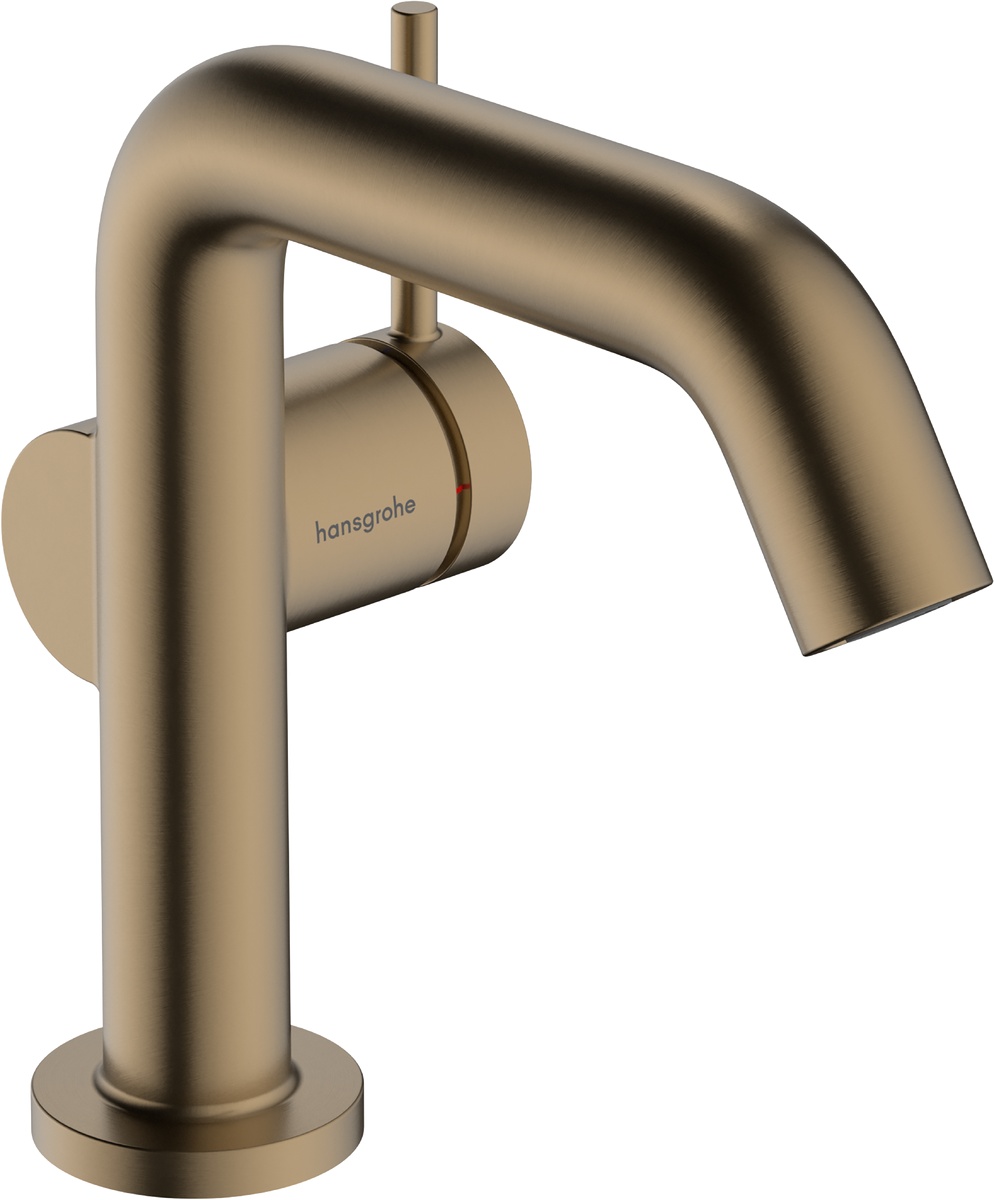 Смеситель для раковины 110, с донным клапаном, бронза Hansgrohe Tecturis S 73323140 - артикул K0000344819