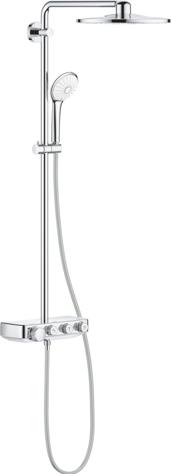 Душевая система с термостатом для душа, суперсталь Grohe Euphoria SmartControl 310 Duo 26507DC0 - артикул K0000344558