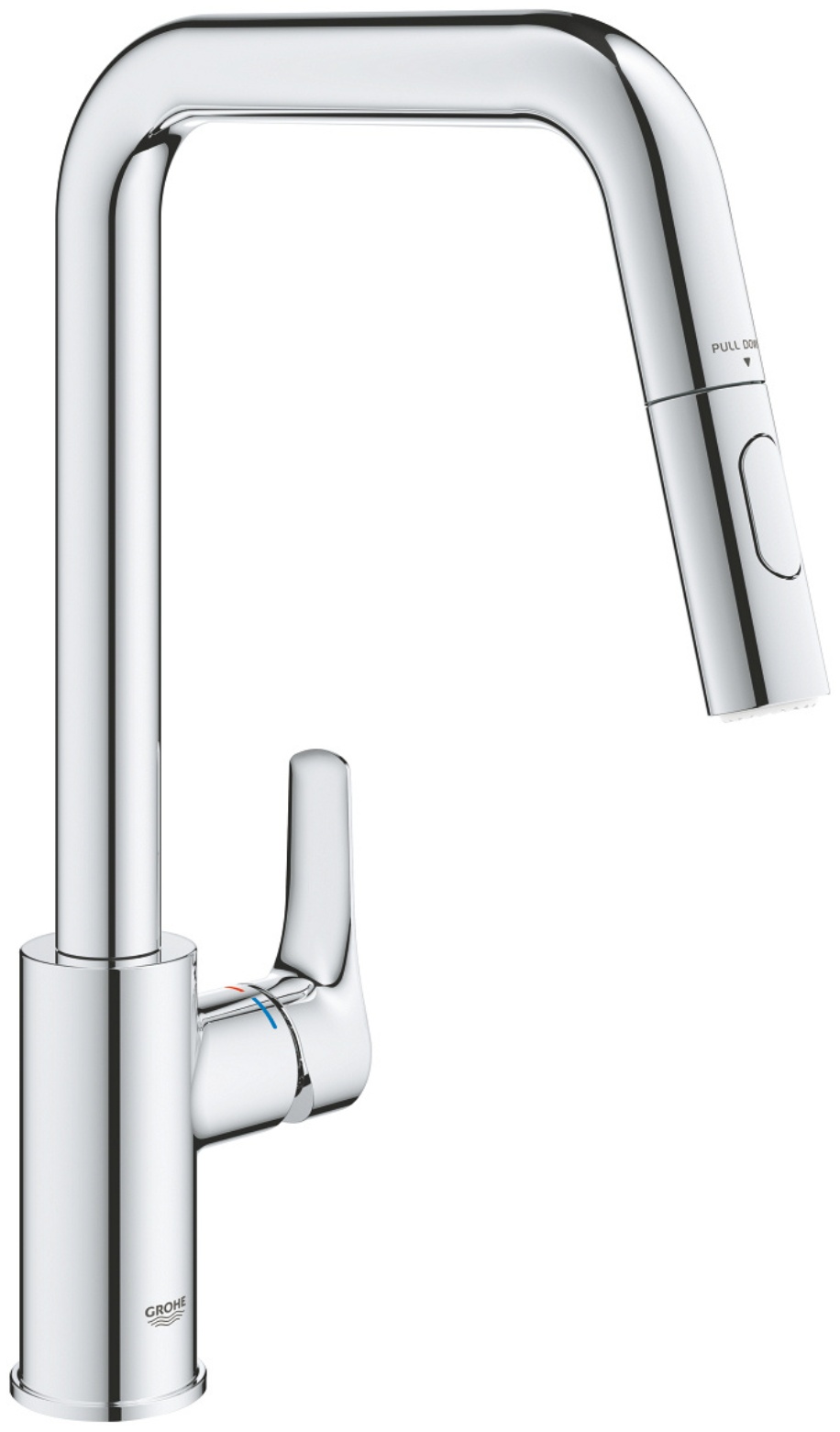 Смеситель для кухни, хром Grohe Eurosmart 30619000 - артикул K0000344645