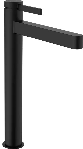 Смеситель для раковины с донным клапаном, черный Hansgrohe Finoris 76070670 - артикул K0000316819