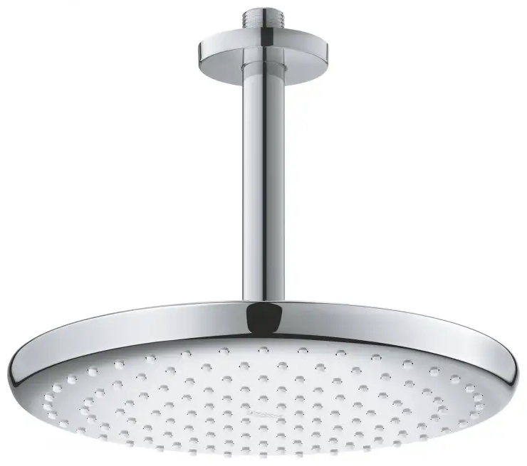 Верхний душ c потолочным кронштейном 142, круглый Grohe Tempesta 250 26664000 - артикул K0000316356
