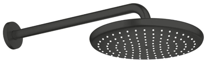 Верхний душ, круглый, черный Grohe Tempesta 250 266682430 - артикул K0000316367