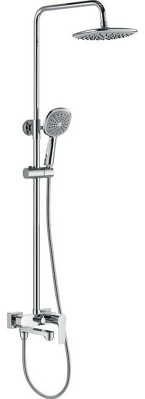 Душевая система HAIBA HB2401, тропический душ, латунь, хром - артикул K0000180666