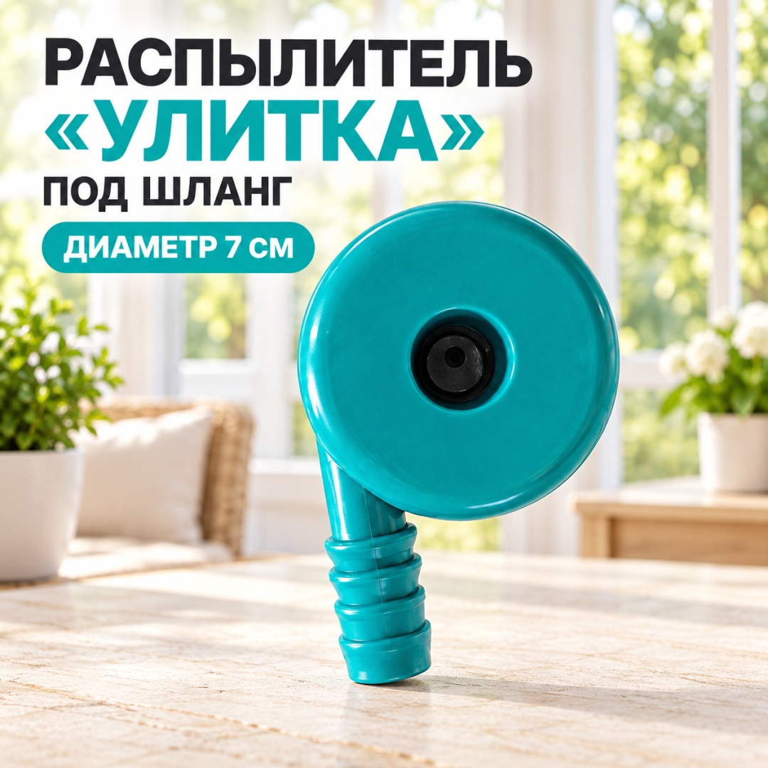 Распылитель Улитка под шланг 7см - артикул K0000055303