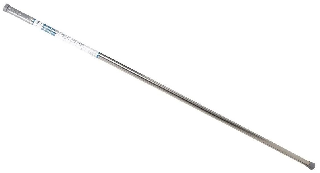 Карниз для ванной раздвижной 140-260 см, нерж.сталь-хром FX-51-201 - артикул K0000041751