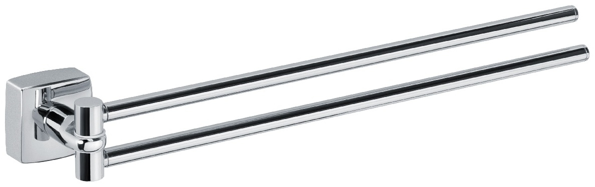 "KVADRO" Полотенцедержатель рога 2-ой  FX-61302A (к/к 10) - артикул K0000044757